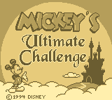 Mickey's Ultimate Challenge screenshot 3 for GameBoy